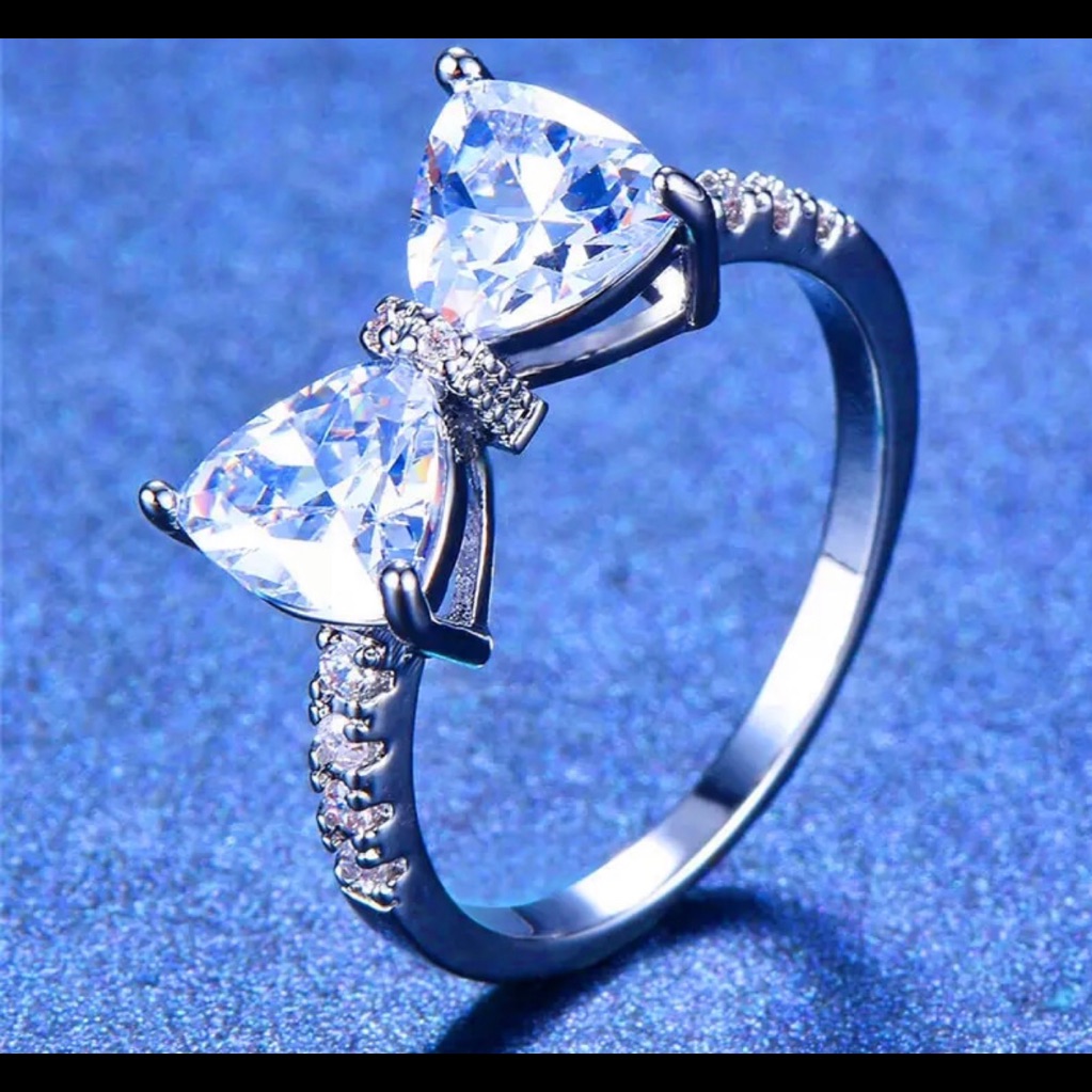 Sterling Silver Bow Ring